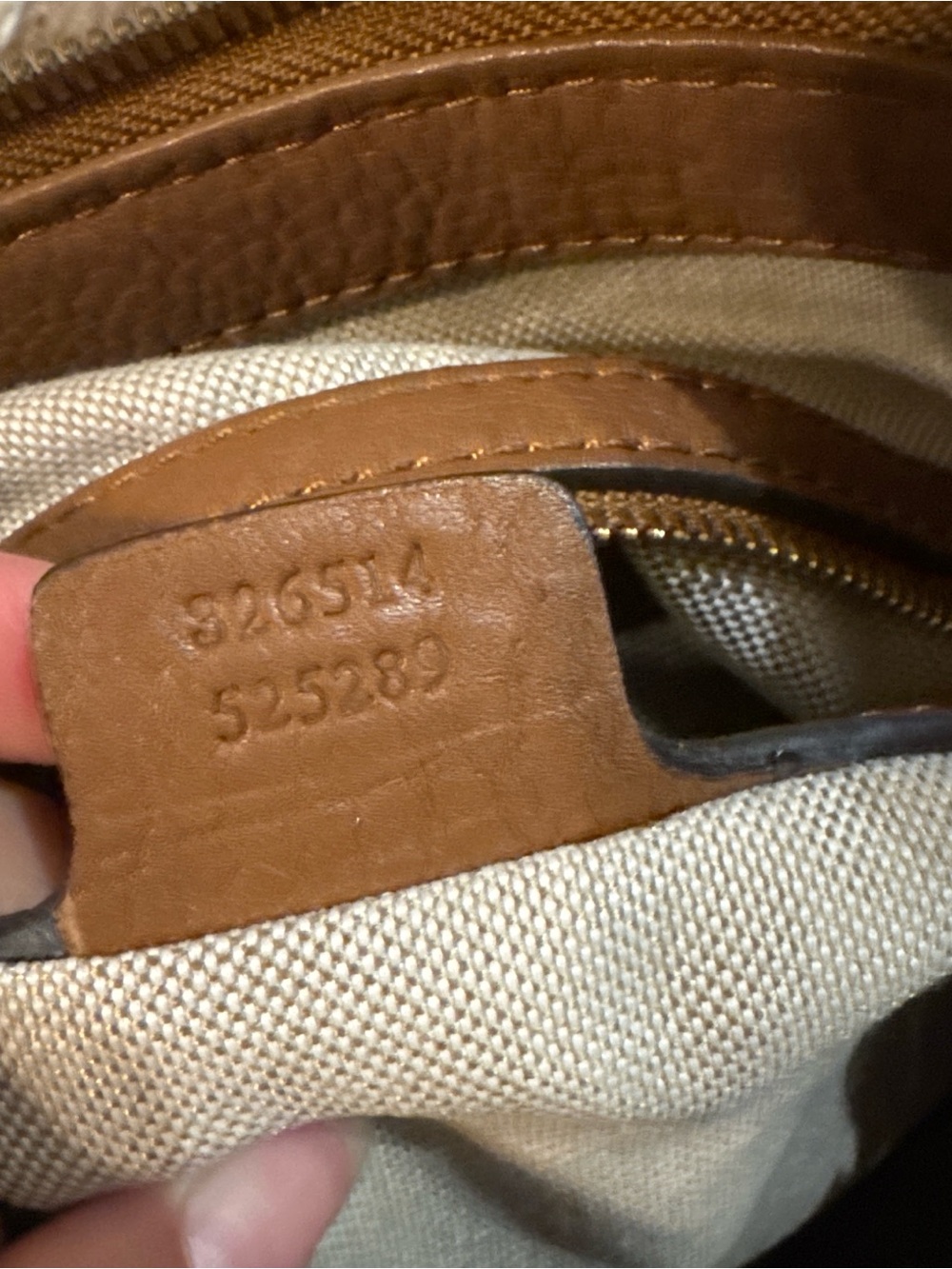 Gucci Beige and Brown GG Canvas Hobo Shoulder Bag - Picture 7 of 9